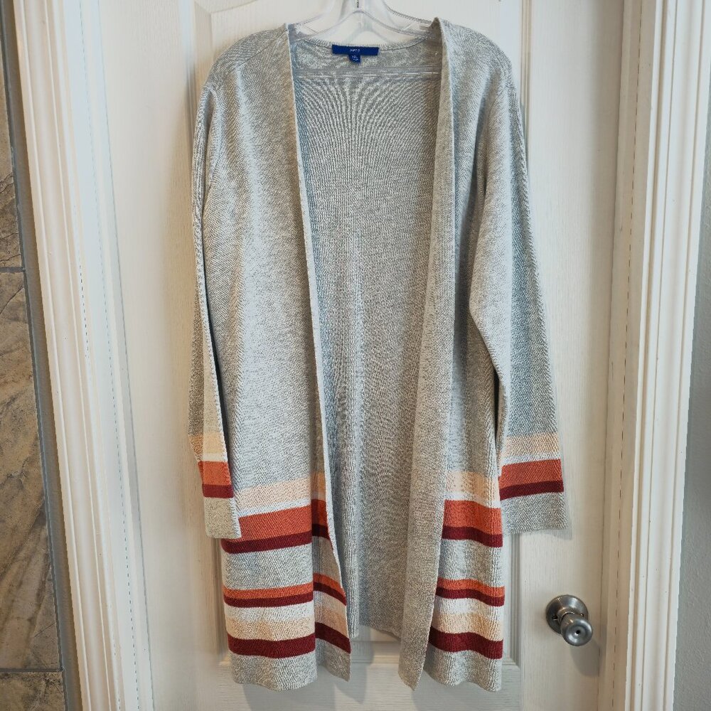 Apt 9 Long Sleeve Sweater Cardigan